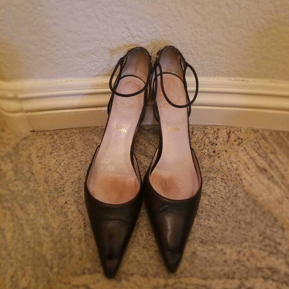 Christian Louboutin Women High Black Heels